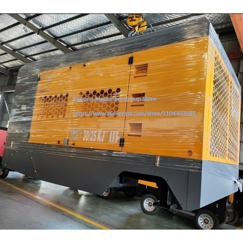 Heavy Equipment In Mining - Compresor de Aire de Tornillo Rotativo