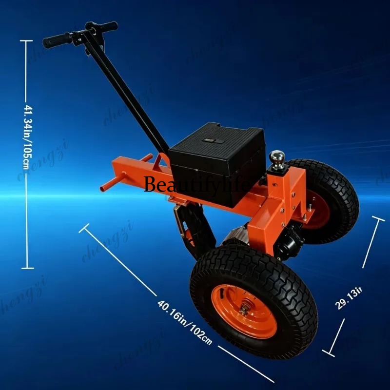 Tractor de Remolque Eléctrico  - Heavy Equipment Transport reseña y precio