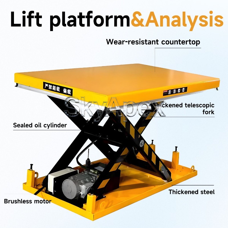 Mesa elevadora de tijera fija  - Heavy Equipment Transport reseña y precio