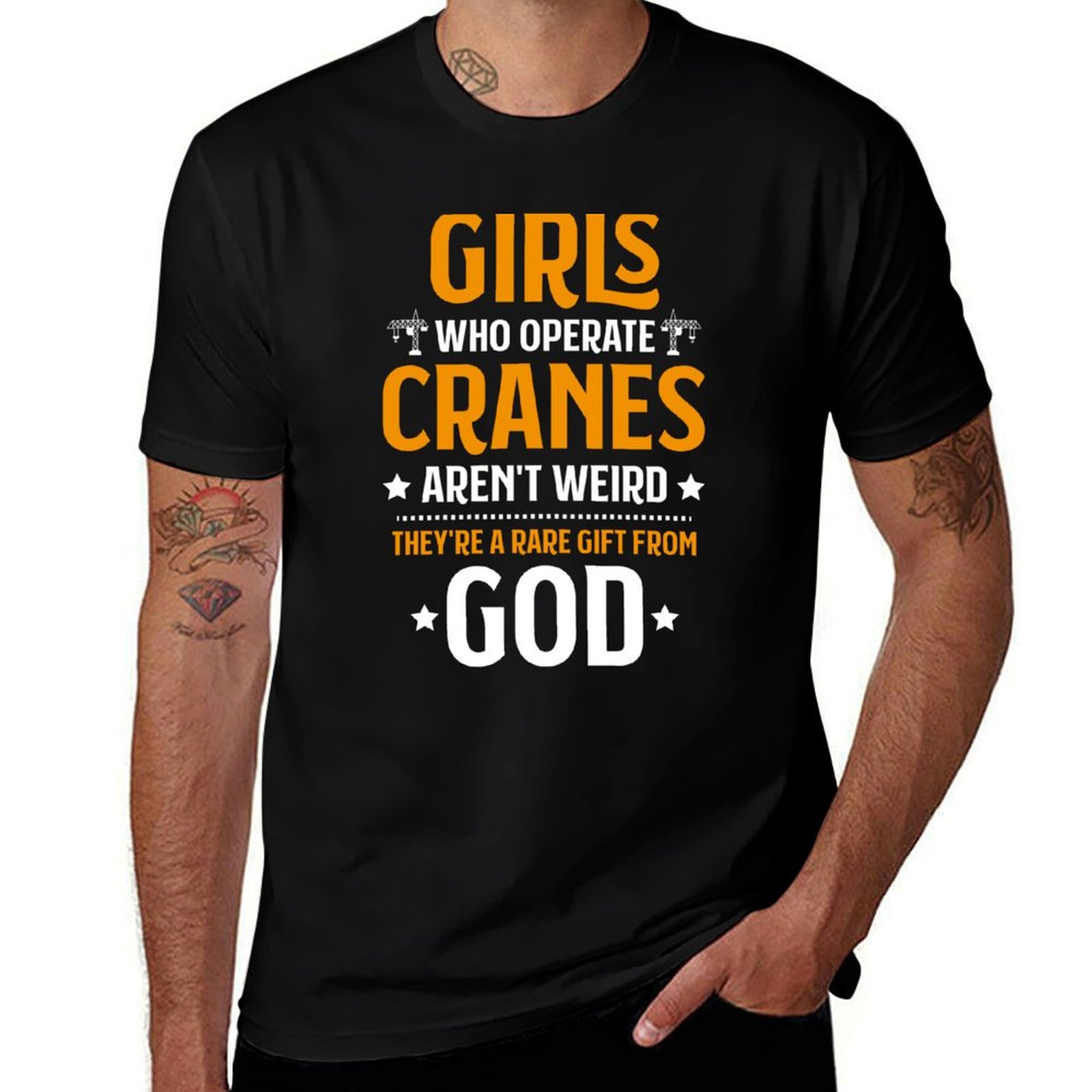 Camiseta de operador de grúa,  - Heavy Equipment Driver reseña y precio