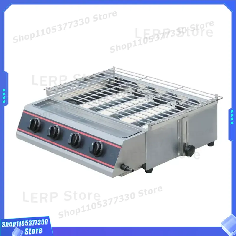 Parrilla de Gas de Acero Inoxi - Heavy Equipment In Kitchen reseña y precio
