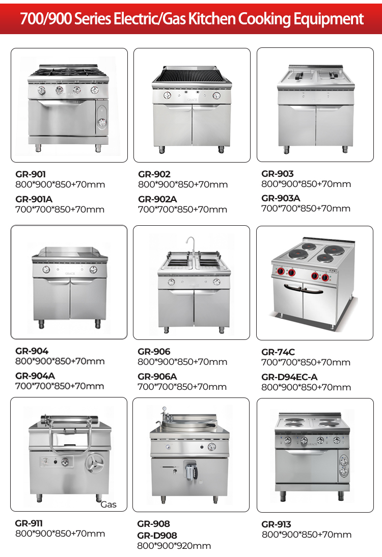 Máquina de cocina comercial GR - Heavy Equipment In Kitchen reseña y precio